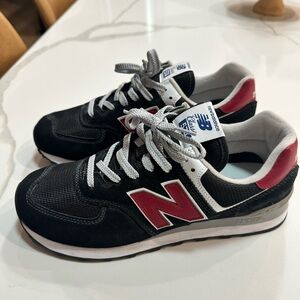 New Balance Black and White Sneakers